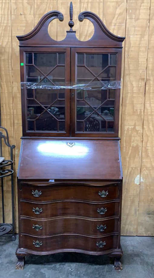 Drop Front Secretary 34 X 18 X 84