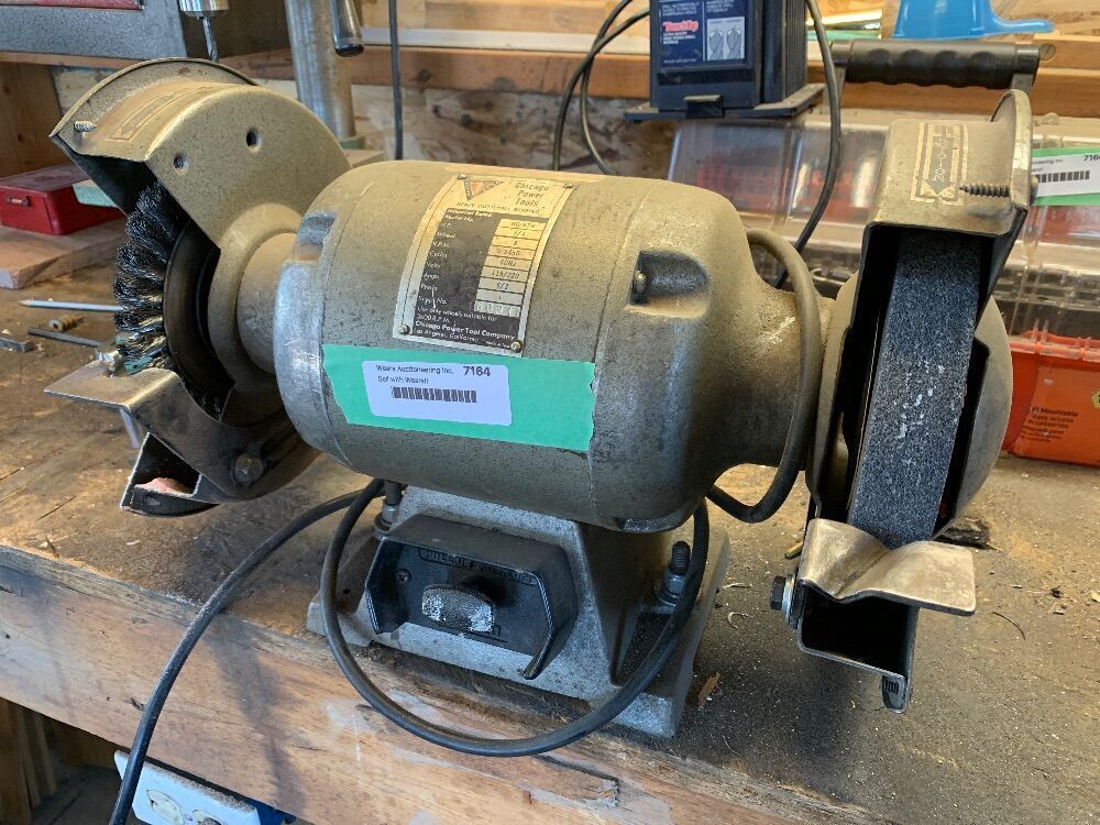 Chicago power tools bench grinder image