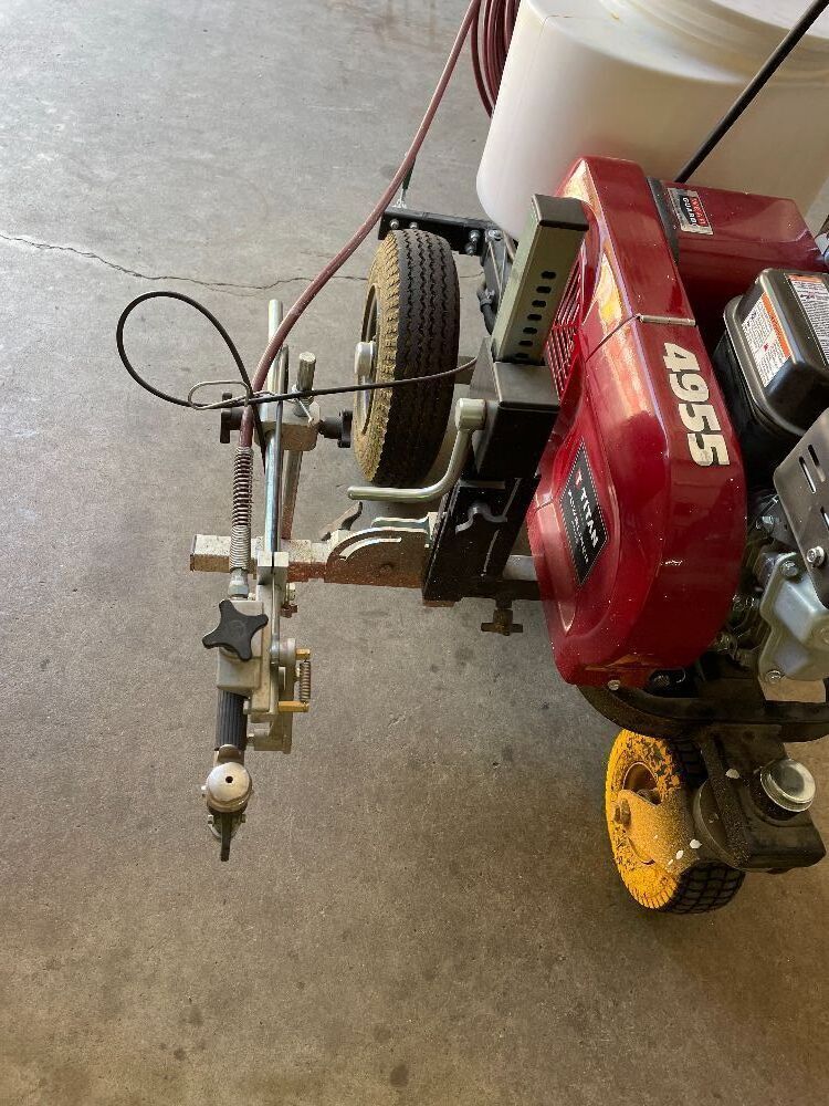 Titan Power Liner 4955 Parking Lot Striper. This is from a local school and was used only 1 time.