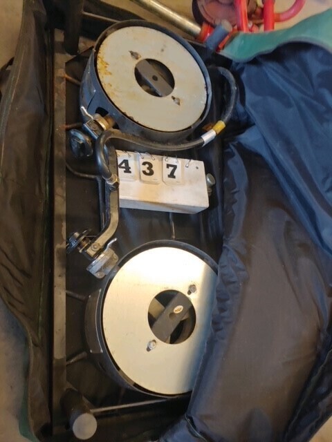 Pioneer 2 burner camp stove image
