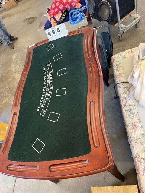 Game Table, Black Jack, Roulette And Poker image