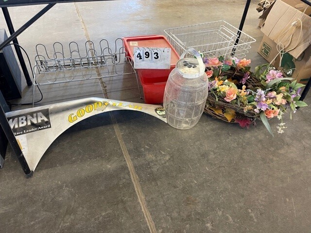 All Under Table, Shoe Rack, Wire Baskets, Etc. image