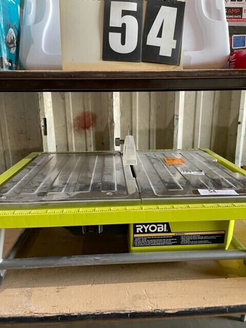 Ryobi 7inch Table Top Tile Saw image
