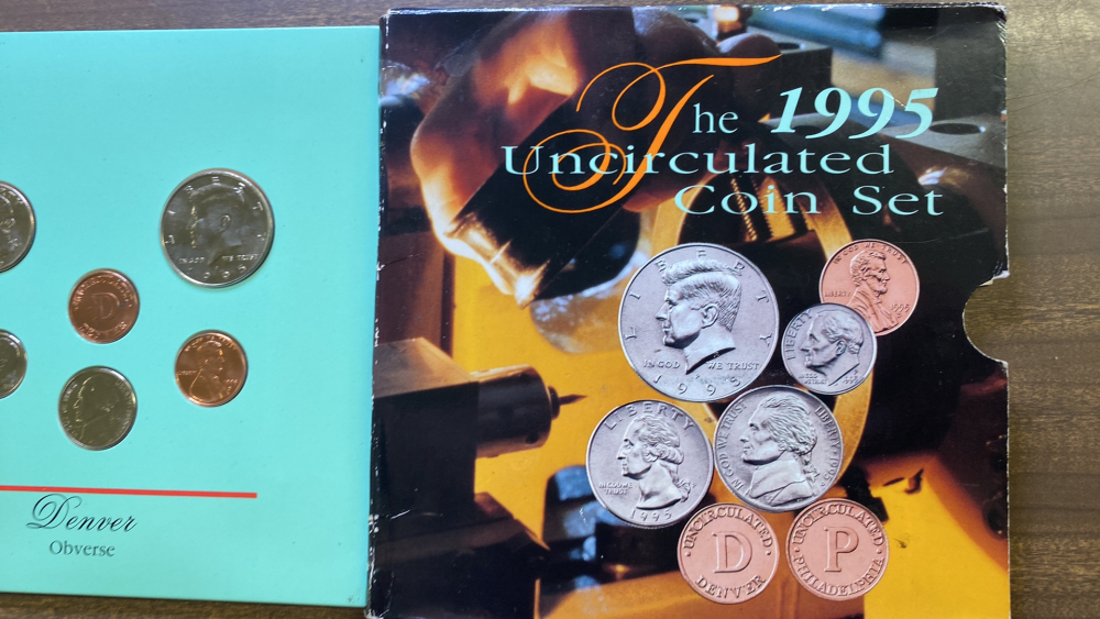 1995 UNCIRCULATED COIN SET