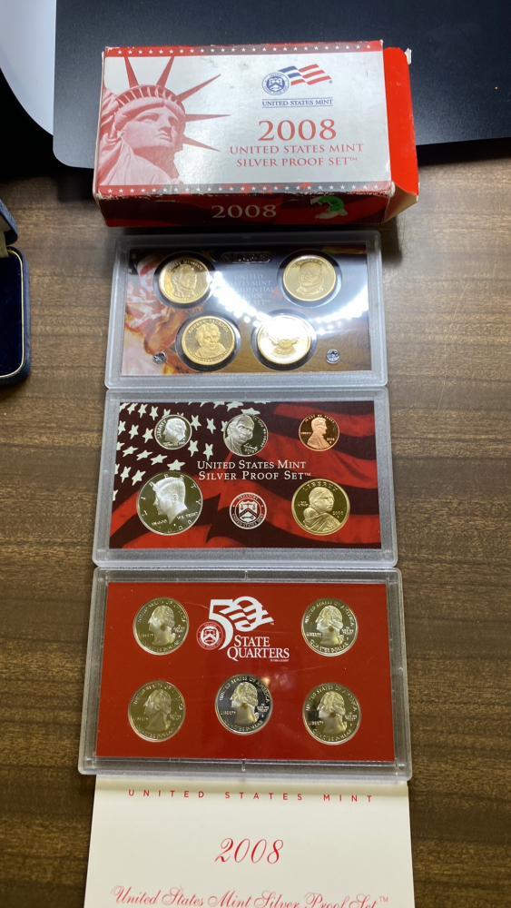 2008 US MINT SILVER PROOF SET