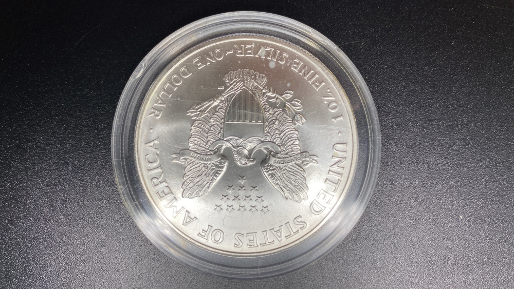 1999 COLORIZED WALKING LIBERTY SILVER DOLLAR