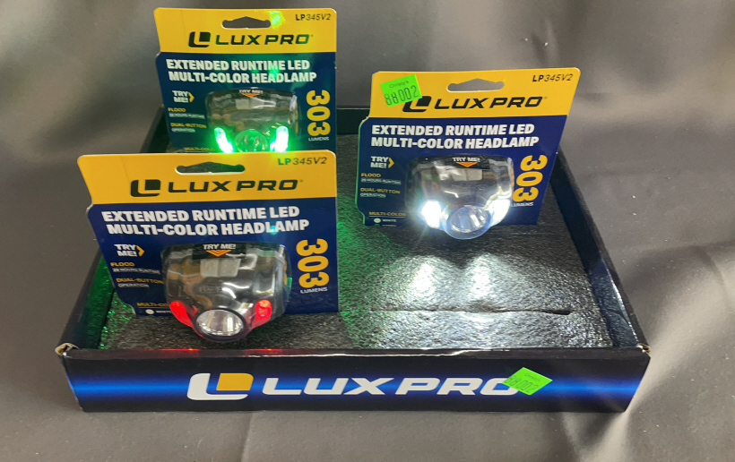 3 Lux Pro Head Lamps