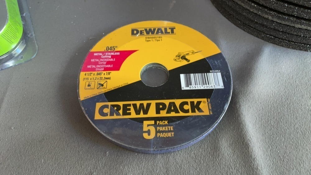 Co2, 18" Chain Saw Chain, DeWalt Cut Off Blades