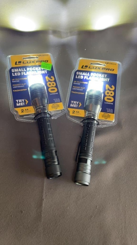 2 Lux Pro Flashlights