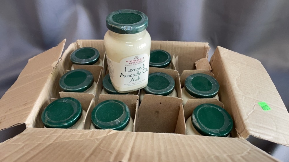 11 Jars Of Lemon & Avocado Oil Aioli