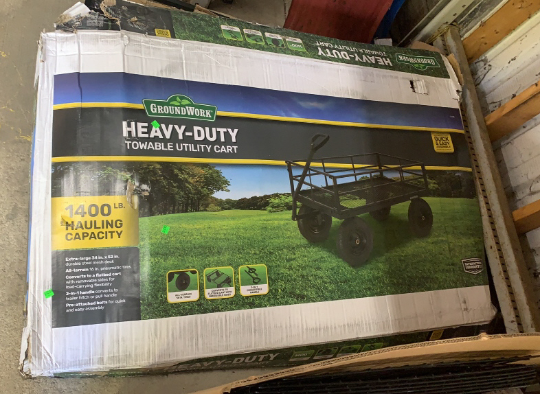 Ground Work Heavy Duty Cart Opened Box Unknown