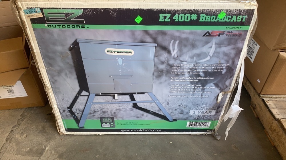 Ez 400# Broadcast May Have Some Damage
