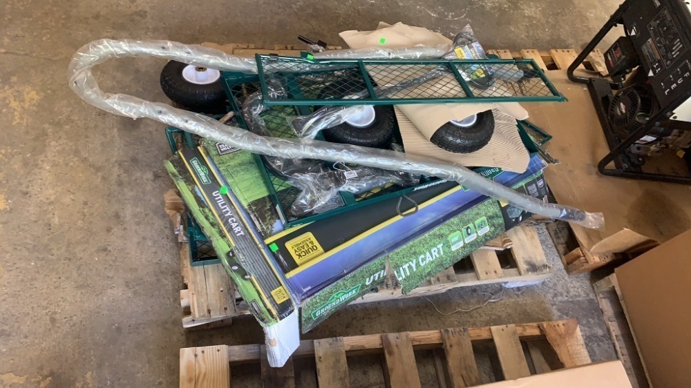 Ground Works Utility Cart Unknow If All Parts Are