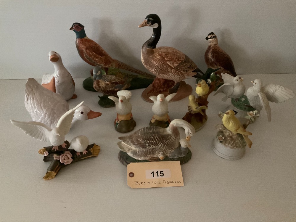 Birds And Fowl Figurines