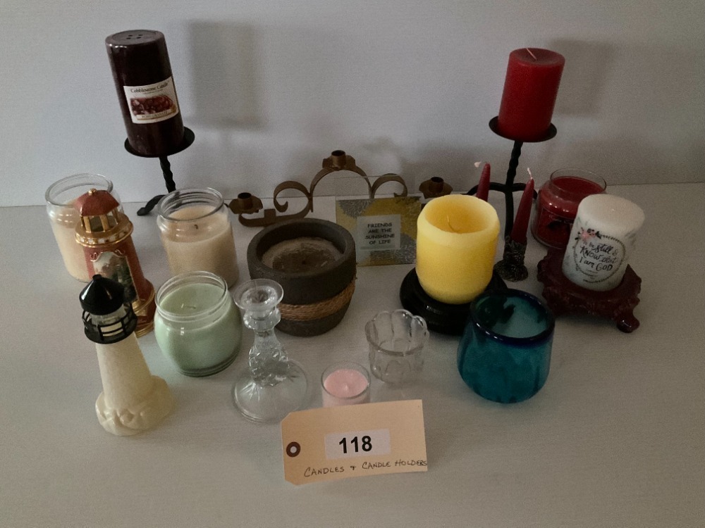 Candles And Candleholders