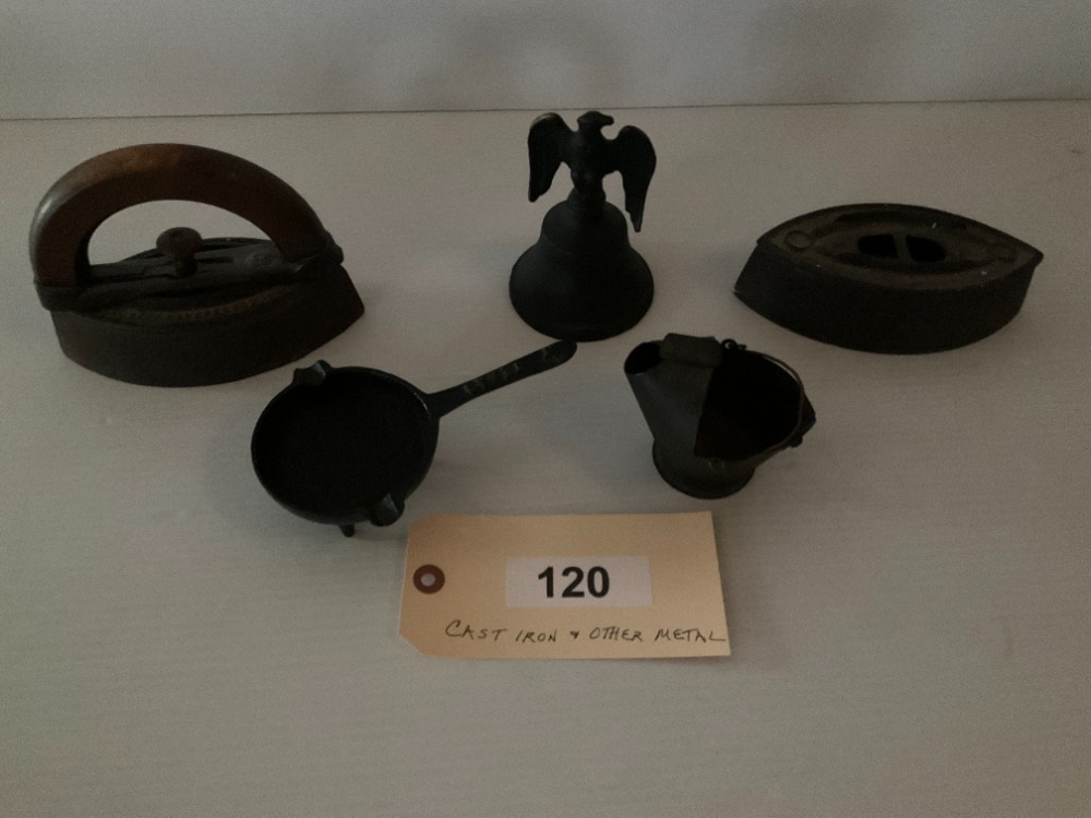 Cast Iron And Other Metal Items