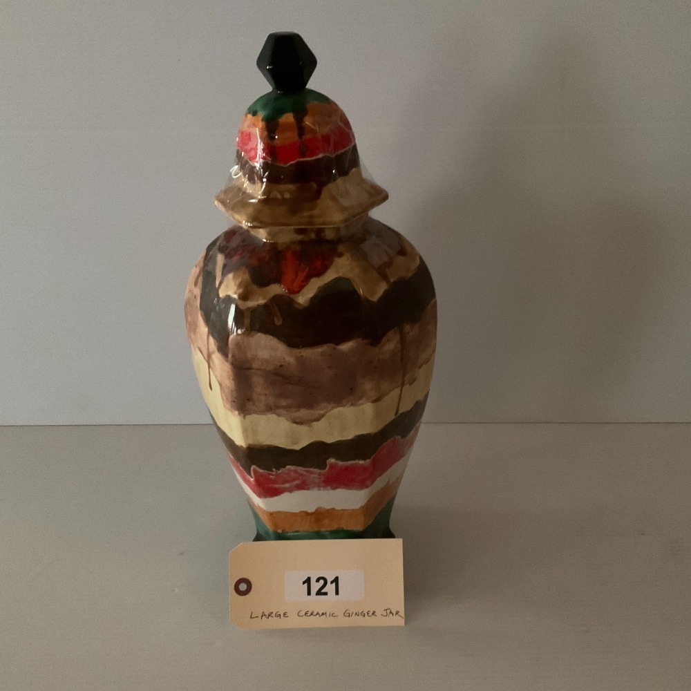 Large Ceramic Ginger Jar