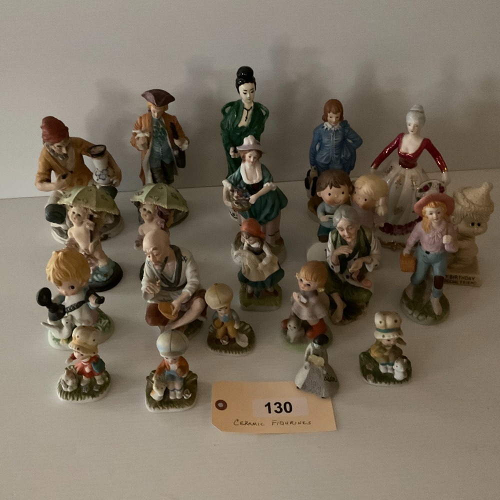 Large Collection Of Ceramic Figurines, Approx 20