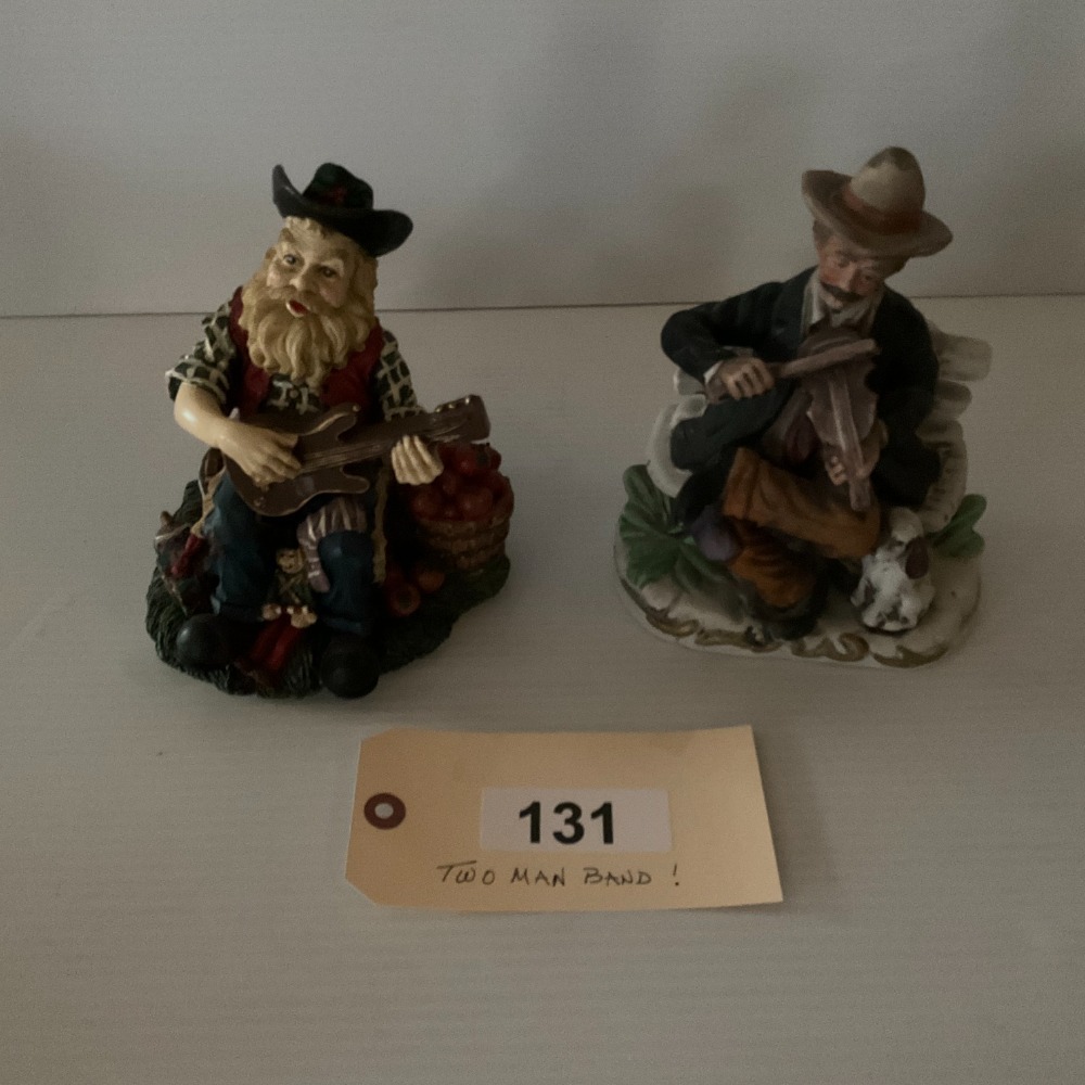 'Two Man Band' Figurines