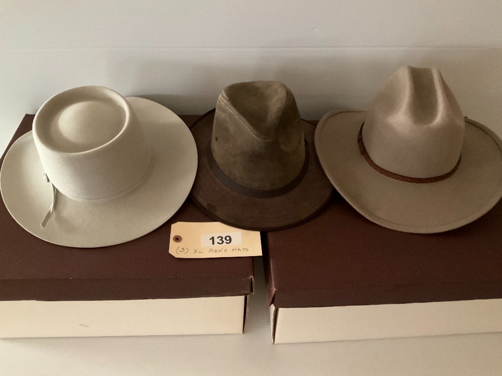 Men's Hats XL, (3)