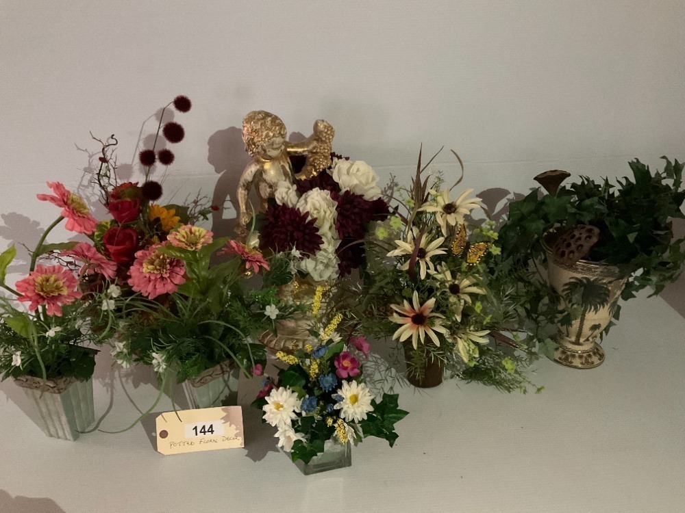 Potted Floral Arrangements