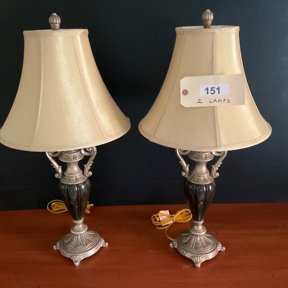 Ceramic Table Lamps, 30"