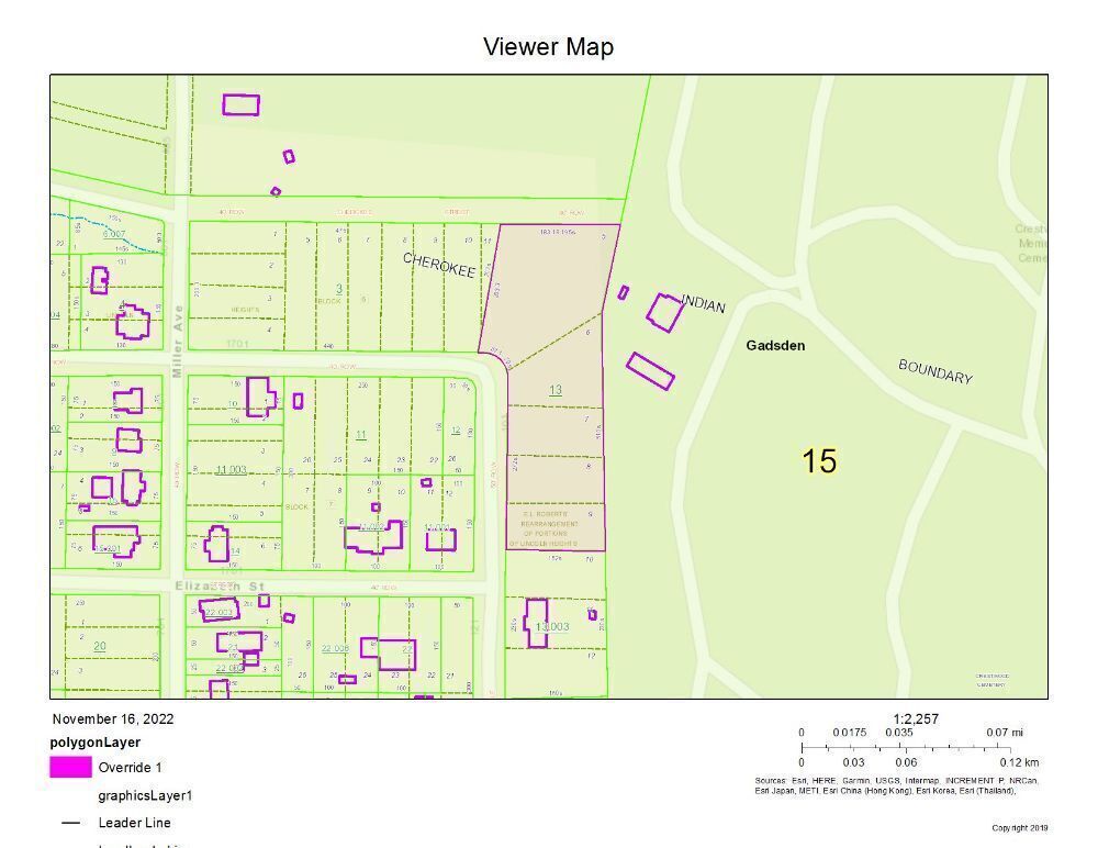 1.93Â± Acre Lot on Cherokee & Roberts