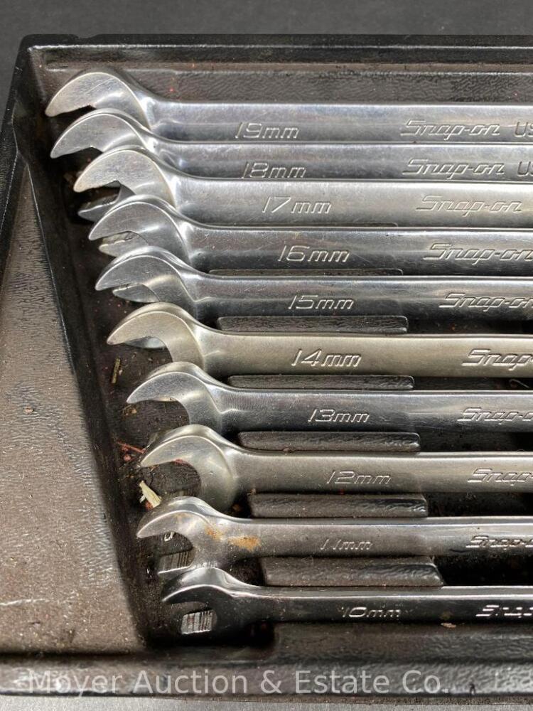 Snap-On 10 Piece Metric Combination Wrench Set
