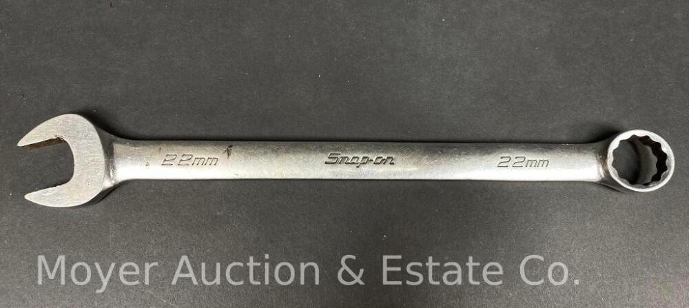Large Snap-On 22mm Combination Wrench