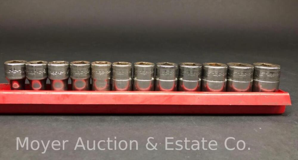 Snap-On 3/8 Metric Socket Set, 12 Pieces