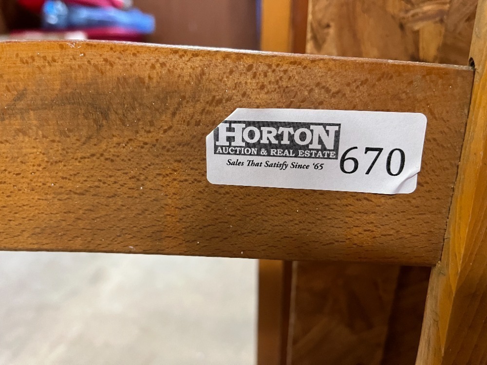 Two Vintage Wooden Chairs