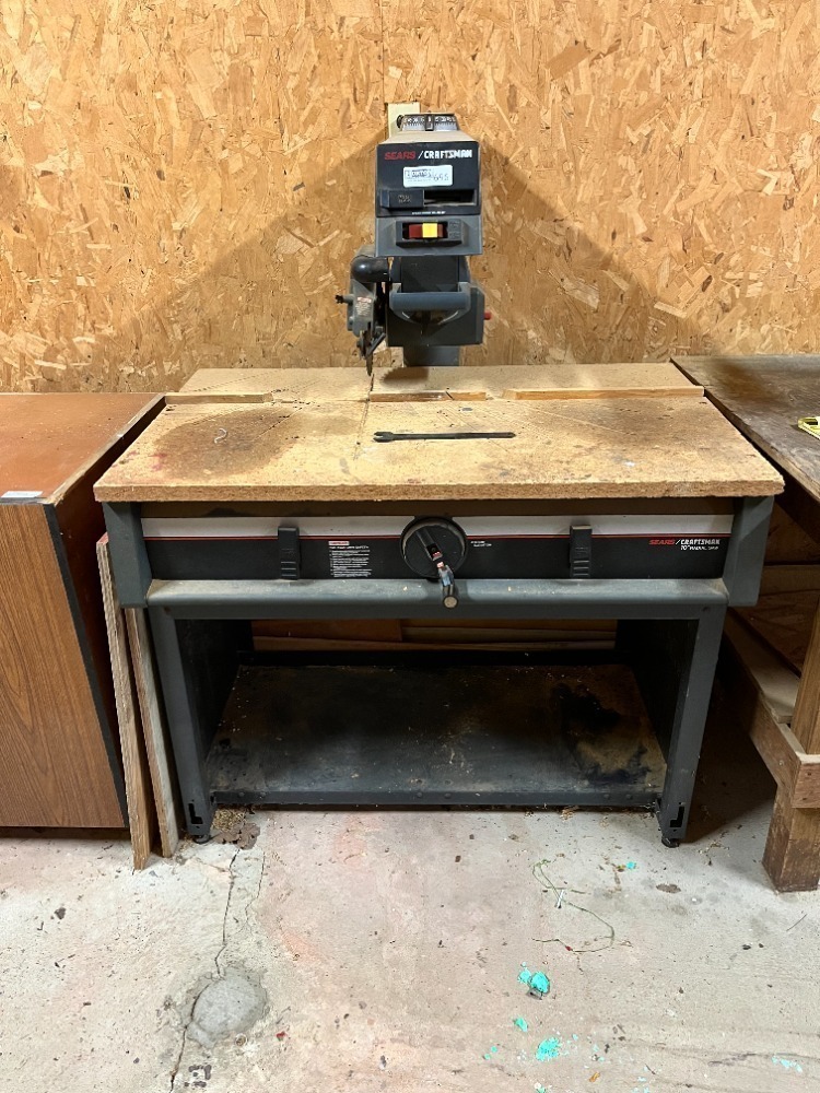 Craftsman 10' Radial Arm Saw with Table
