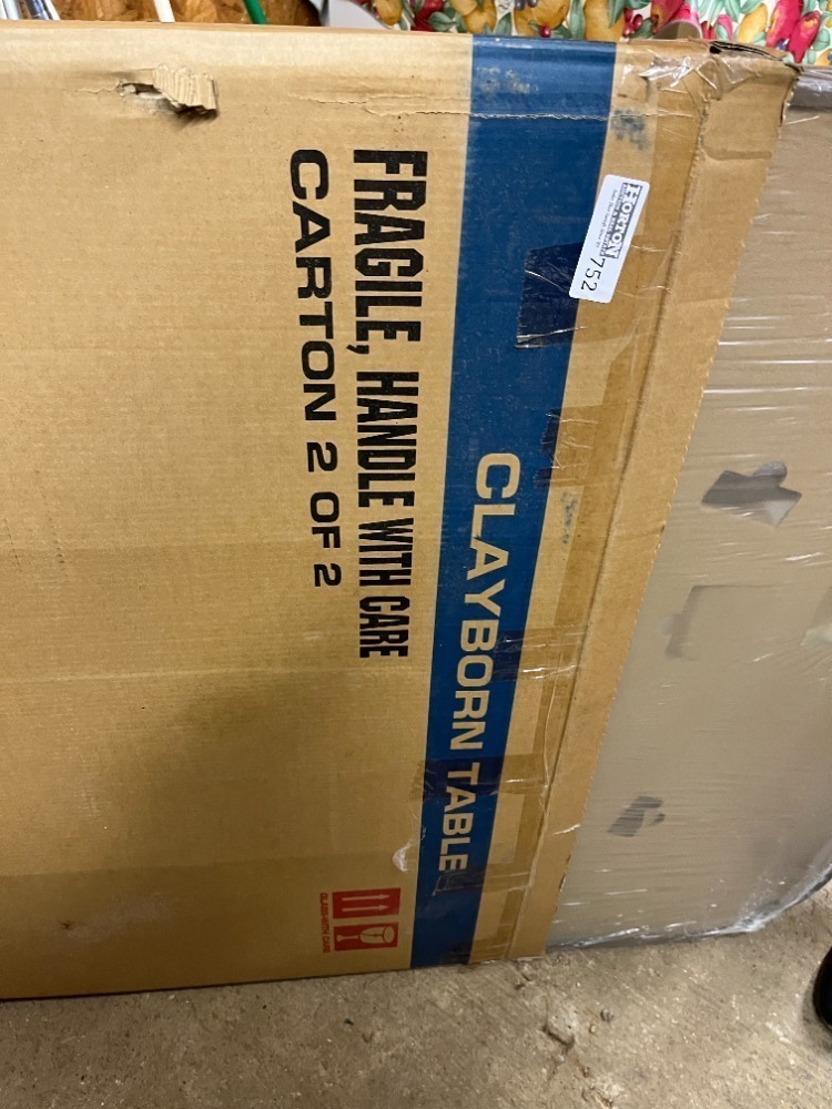 Clayborn Table, Patio, Still In Box