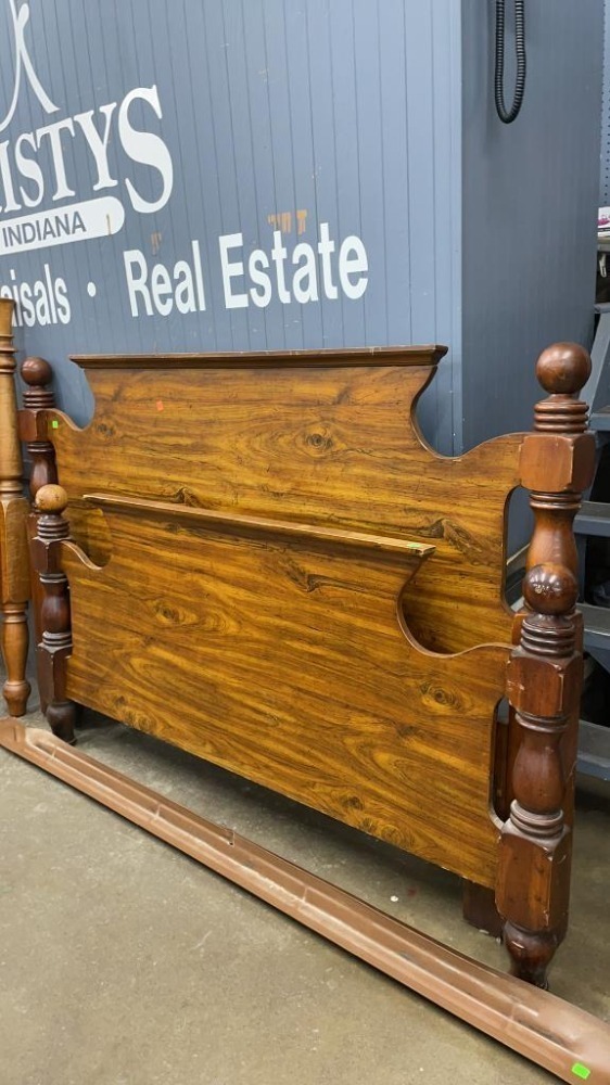 Manufactured Wood Bed Frame