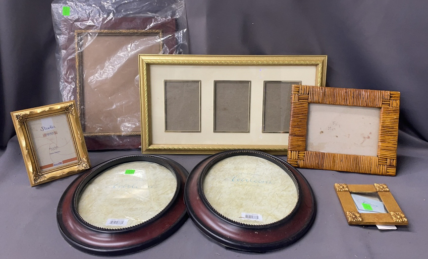 7 Photo Frames 17" X 10" Of Largest