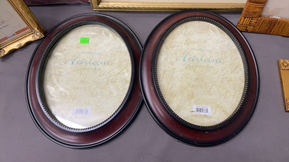 7 Photo Frames 17" X 10" Of Largest