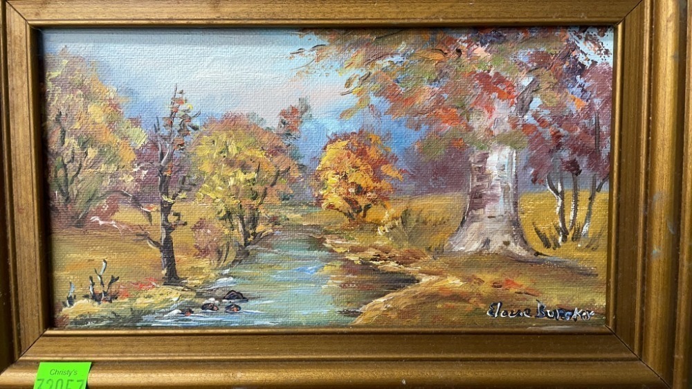 Eloise Bursko Oil On Board Landscape 11" X 7"
