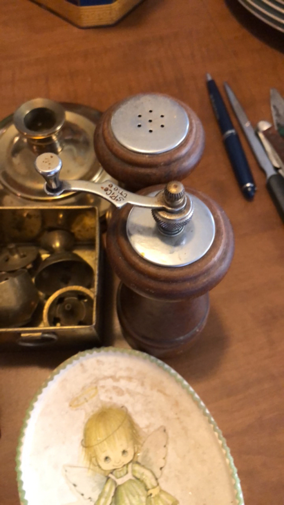 Salt and pepper shakers candleholders wall decor