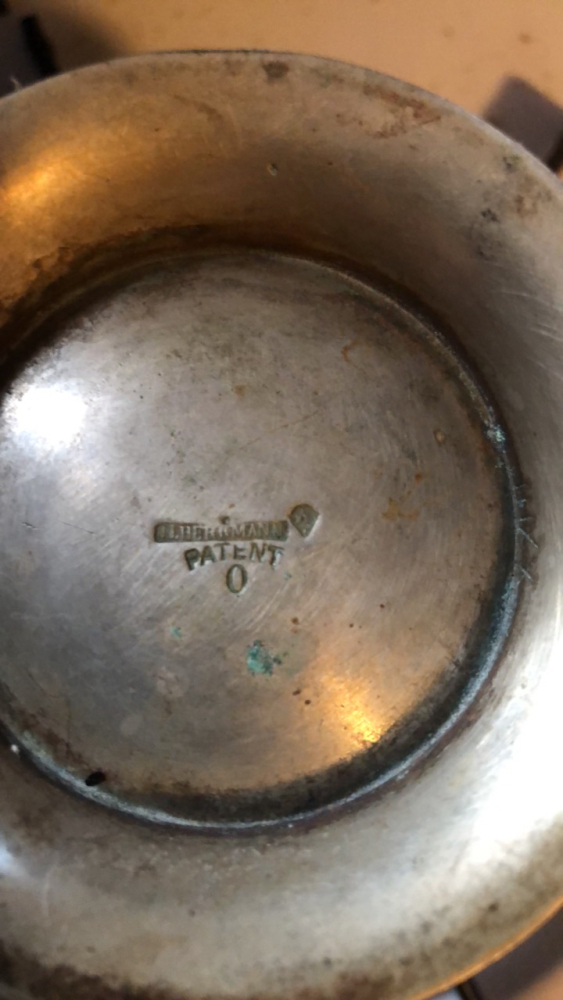 Vintage silver teapot