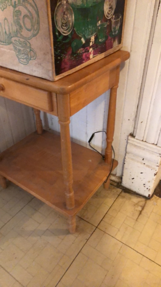Wooden table