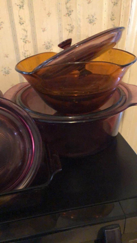 Vision pots andbakeware