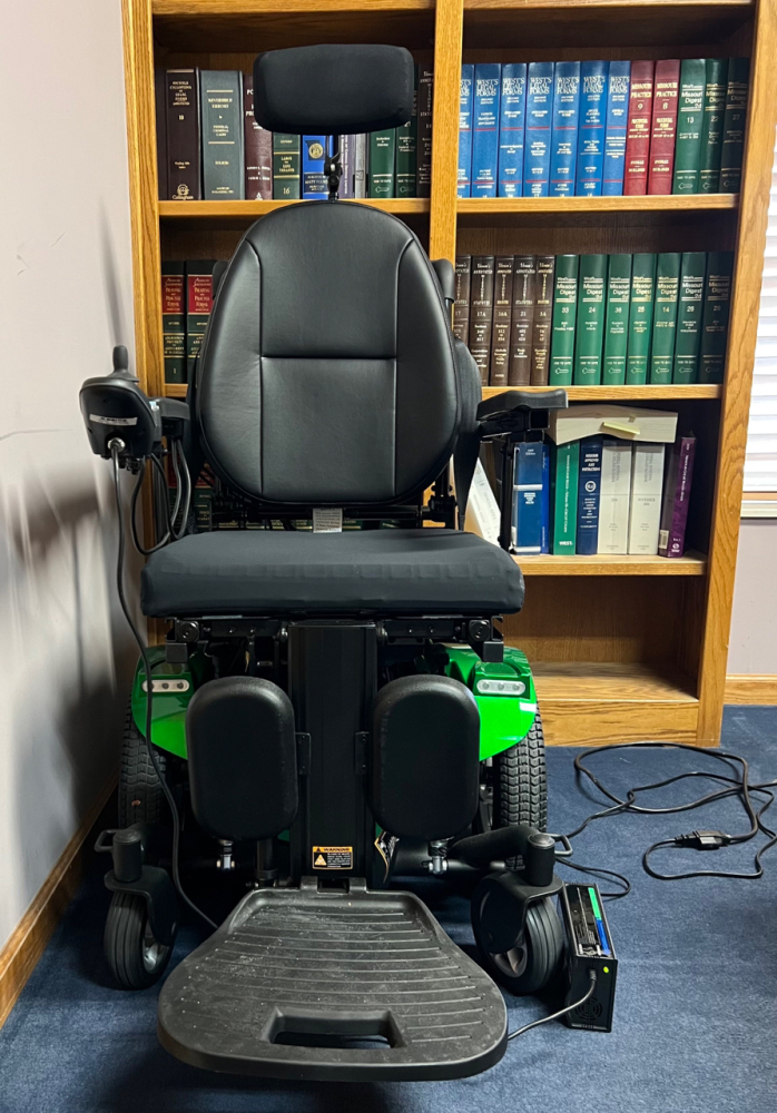 Velocity Power Wheel Chair.  Same as new, hardly used.