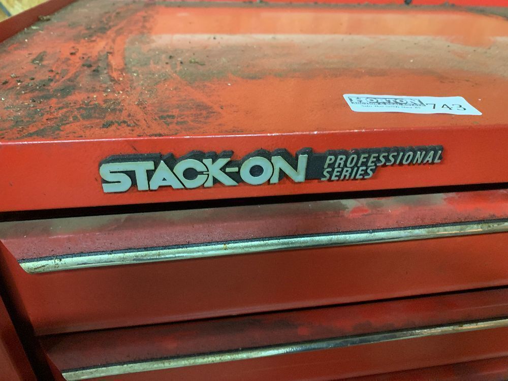 Stack-On Rolling Tool Cart, Contents Included