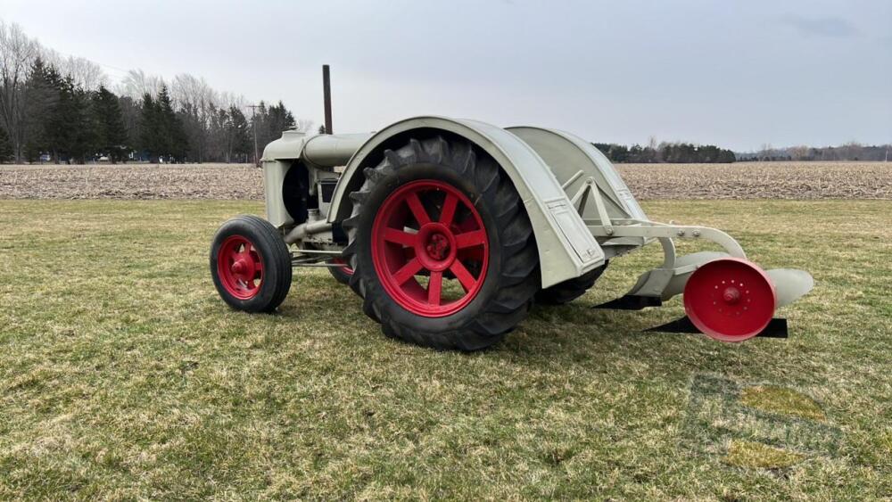 Fordson F with Mounted Plow
