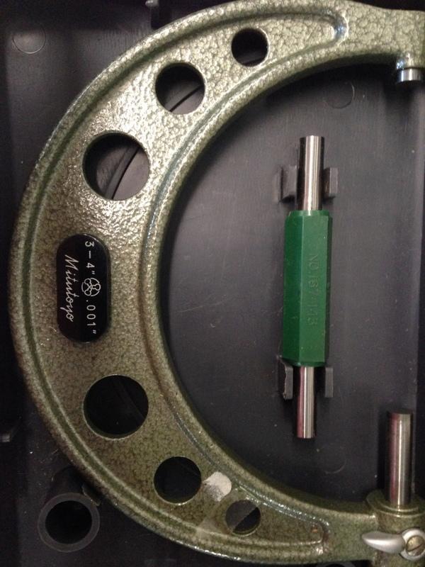 Micrometer, 4" Mititoyo