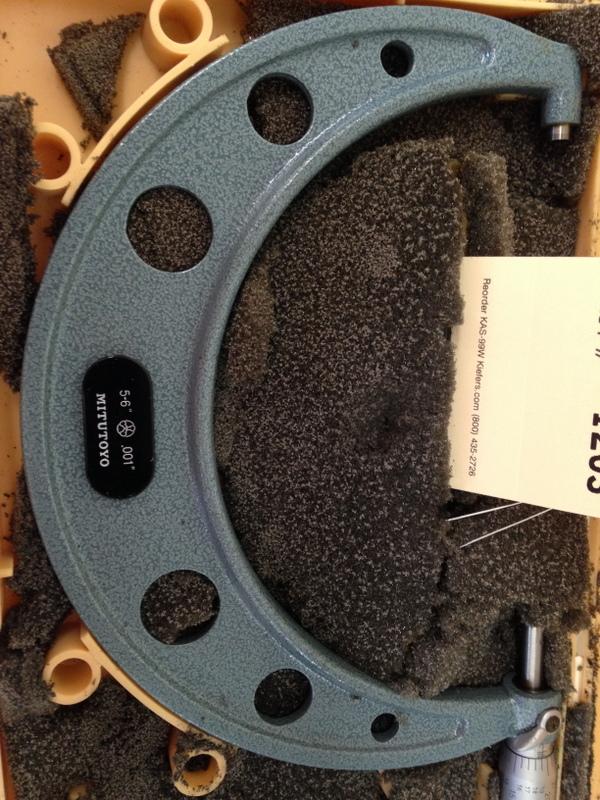 Micrometer, 6" Mititoyo