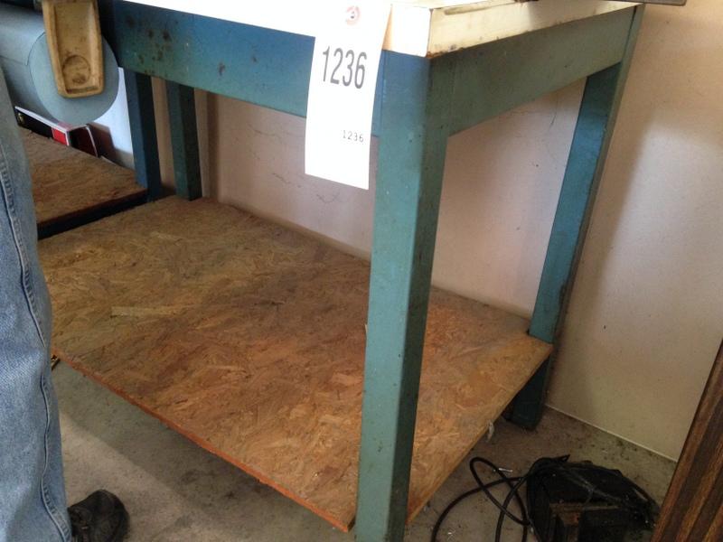 Workbench, 4' Wood/metal (contents not included)