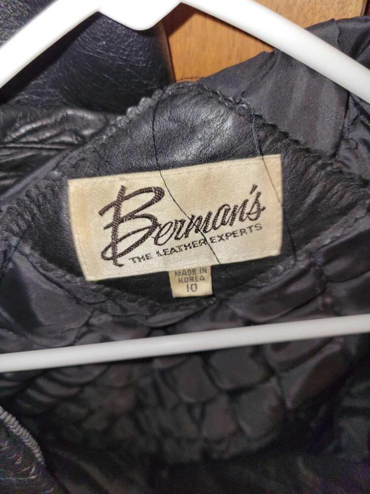 Leather Coat