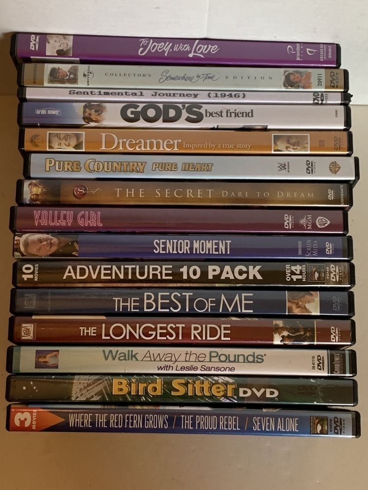 15 MISC DVDS - LR
