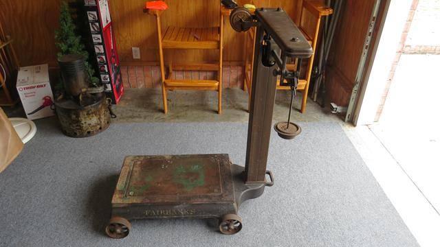Antique Fairbanks Platform Scales